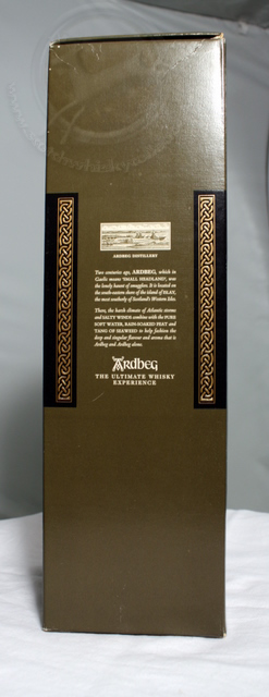 Ardbeg box rear image
