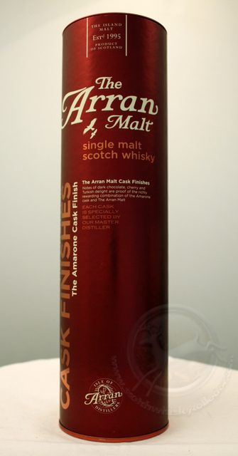 The Arran Malt Amarone Cask Finish box front image