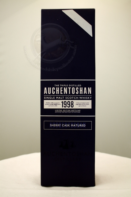 Auchentoshan 2010 Festival Bottling box front image