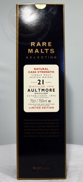 Aultmore box front image