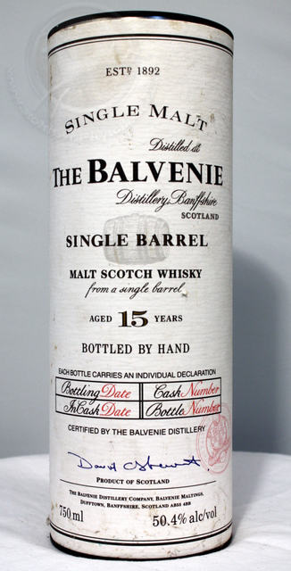 Balvenie 1979 box front image