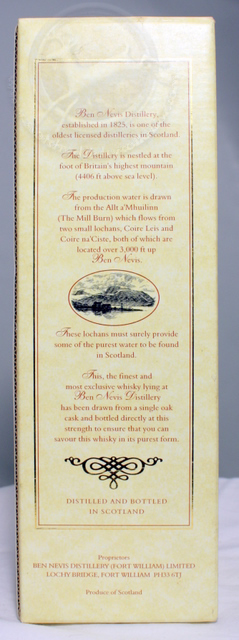 Ben Nevis 1970 box rear image