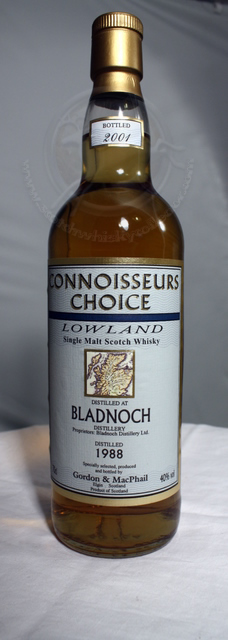 Bladnoch 1988 front image