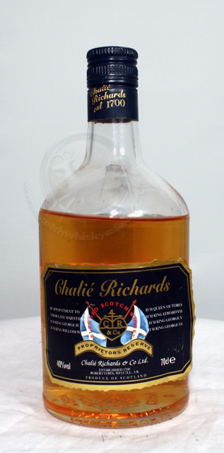 Charlie Richards Properietors Reserve front image