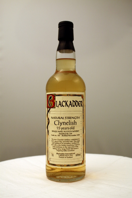 Clynelish 1980 front detailed image of bottle