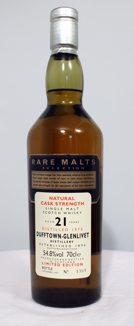 Dufftown_glenlivet 1975 front image