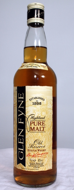 Glen Fyne Old Reserve front image