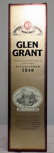 Glen Grant box front image