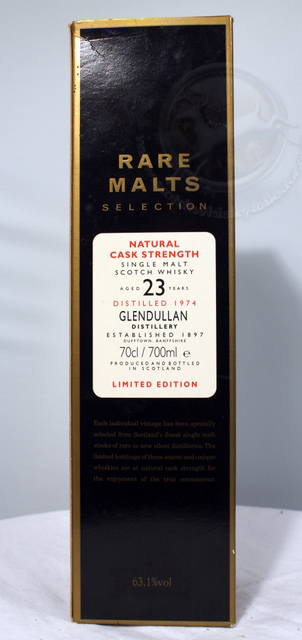 Glendullan 1974 box front image
