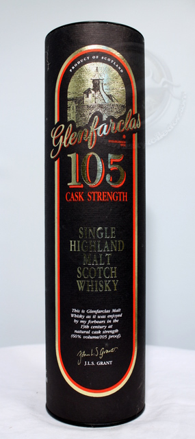 Glenfarclas 105 box front image