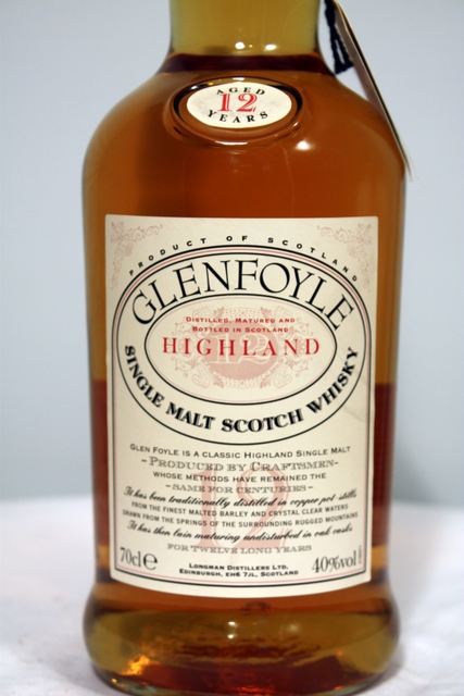Glenfoyle front detailed image of bottle