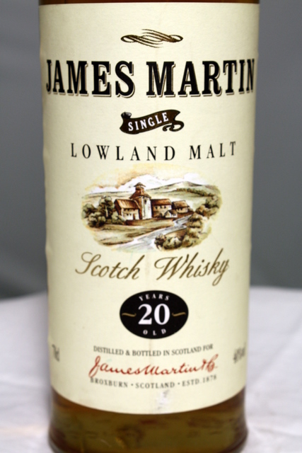 James Martin front detailed image of bottle