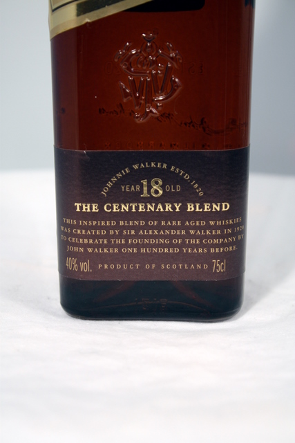 Gold Label front detailed image of bottle