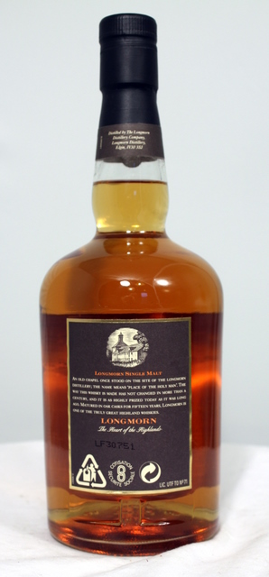 Longmorn image of bottle
