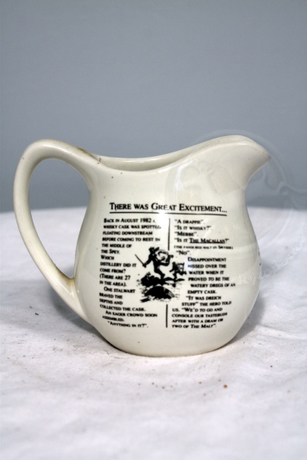 Macallan water jug miniature image of bottle