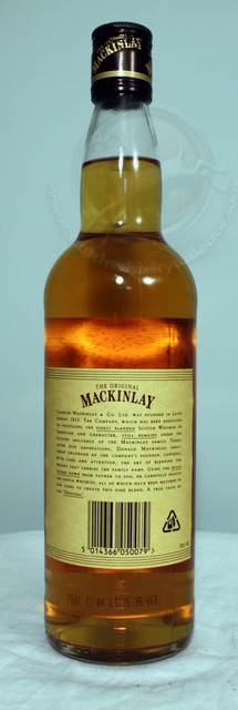 The Original Mackinlay image of bottle