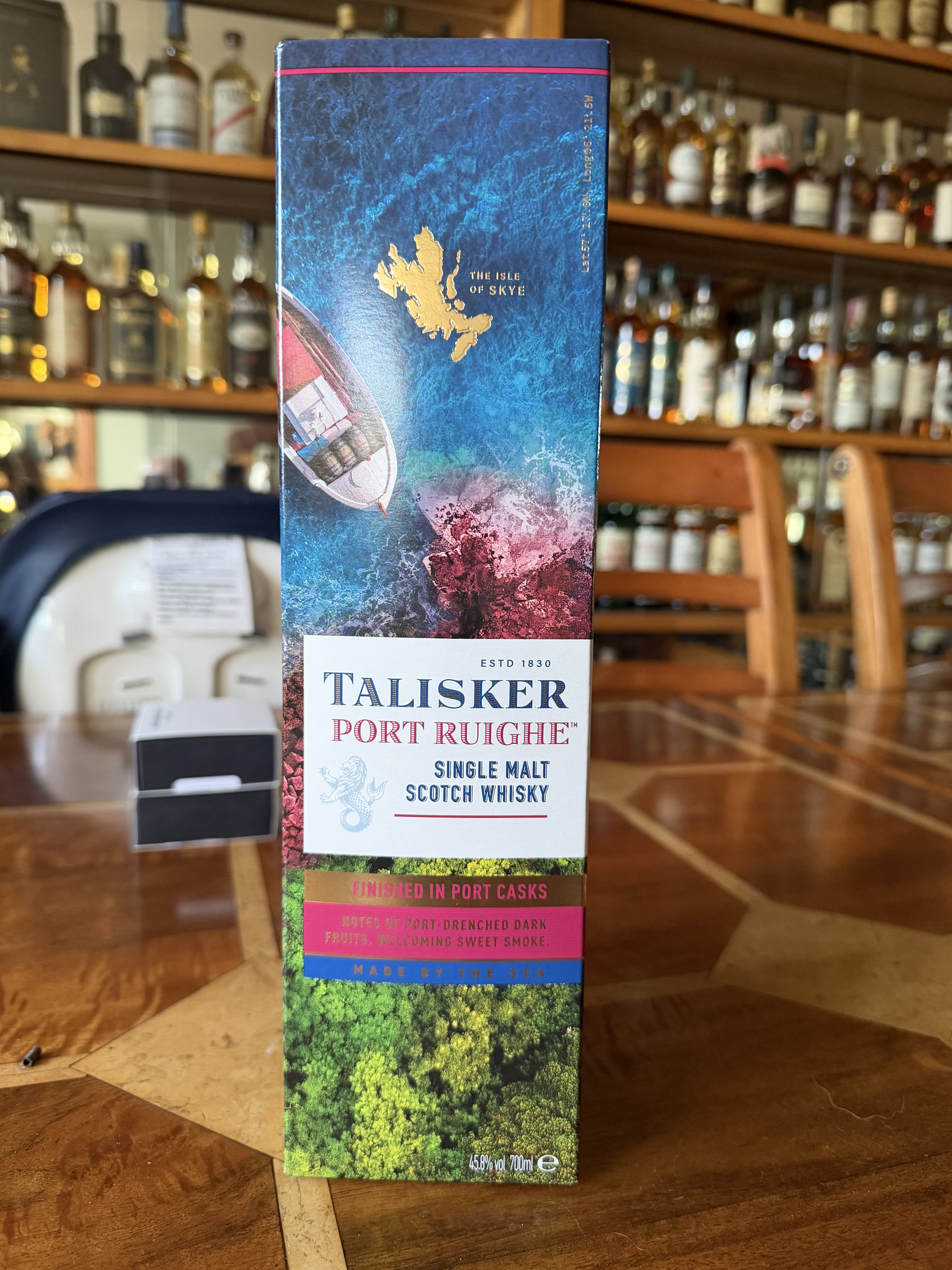Talisker Port Ruighe box front image