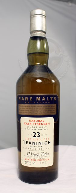 Teaninich 1973 front image