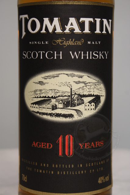 Tomatin front detailed image of bottle