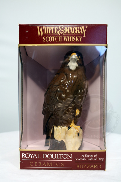Buzzard decanter front image